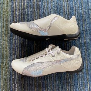 Puma Sneakers with Silver Sequins